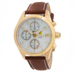 Sale J. W. Hulme Co 36Mm Quartz Nylon Strap Watch Two-Tone Women's