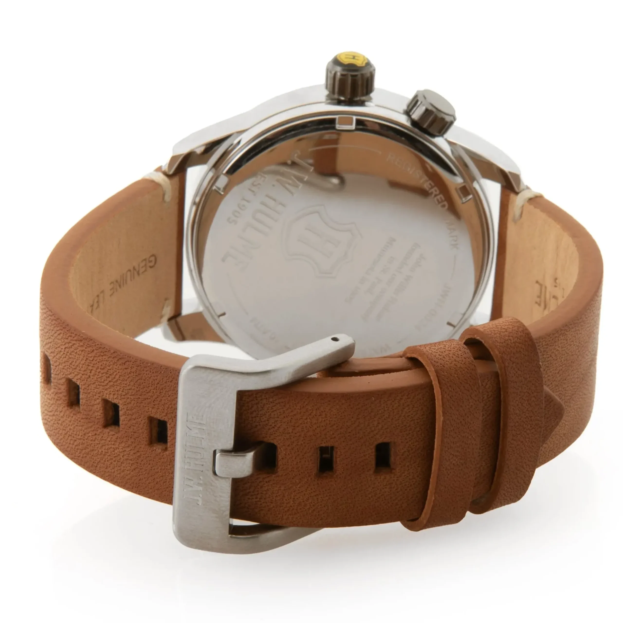 43mm-quartz-sunray-dial-leathe-sShimzDR-4.webp Online J. W. Hulme Co 43Mm Quartz Sunray Dial Leather Strap Watch Men's