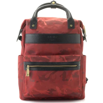 Best J. W. Hulme Co Chelsea Leather Trimmed Nylon Backpack
