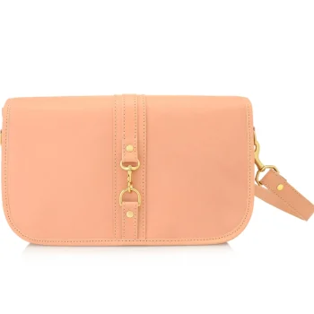 Sale J. W. Hulme Co Del Mar Clutch Crossbody With Shoulder And Crossbody Straps-Large Natural Vachetta Heritage