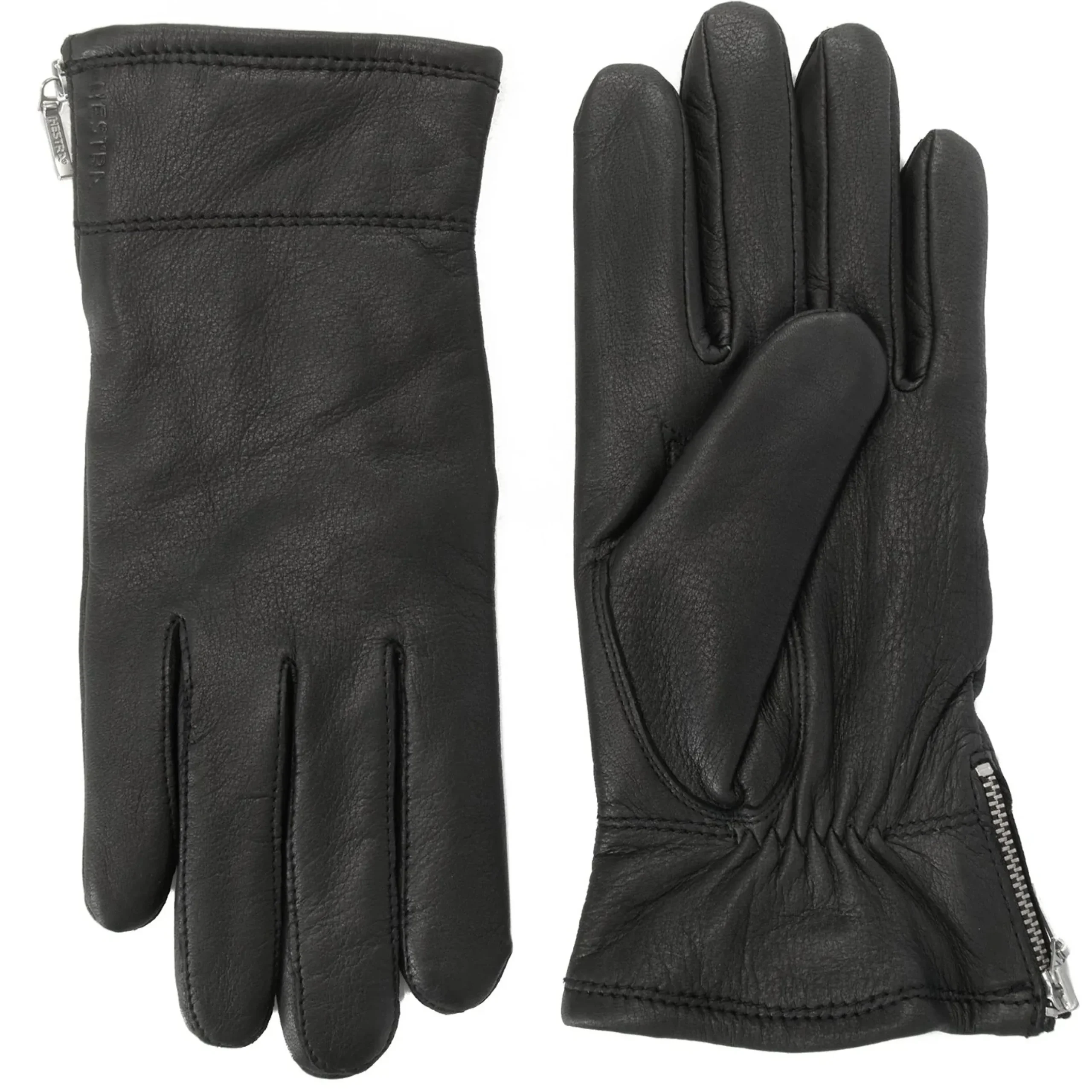 hestra-charlene-deerskin-leath-fXGWvYhn-1.webp Online J. W. Hulme Co Hestra Charlene Deerskin Leather Zip Gloves