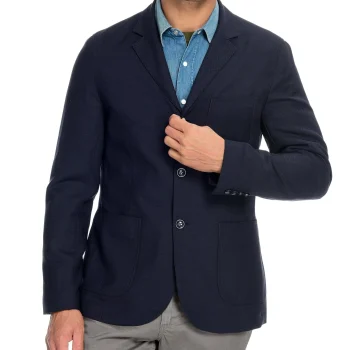 Clearance J. W. Hulme Co Hopsack Blazer Deep Navy