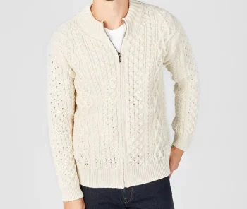 Sale J. W. Hulme Co Irelandseye Ardross Aran Cardigan