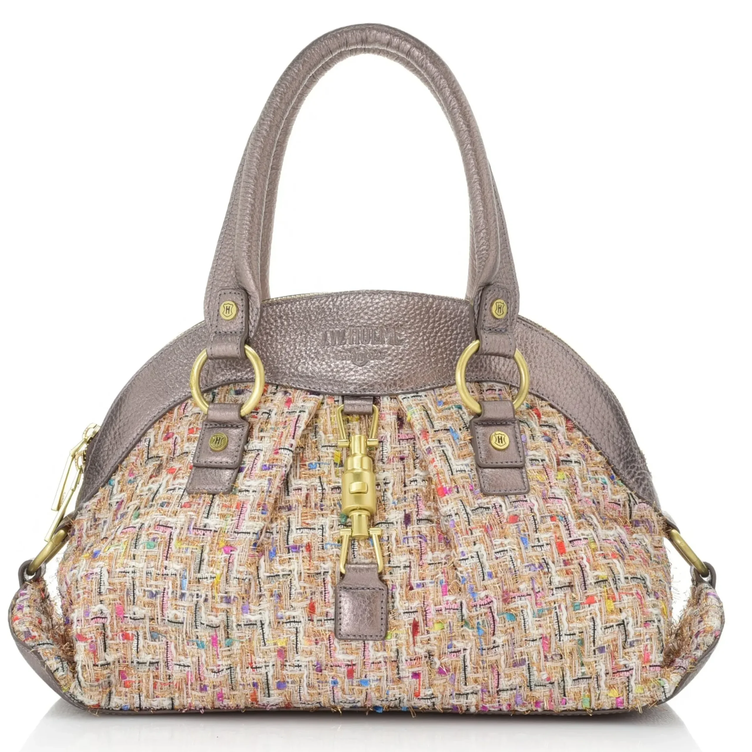 maureen-tweed-leather-dome-sa-QYRSkeTr-0.webp Online J. W. Hulme Co Maureen Tweed & Leather Dome Satchel