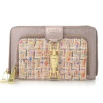 Online J. W. Hulme Co Maureen Tweed & Leather Rfid Checkbook Wallet