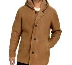 Best J. W. Hulme Co Shearling Hooded Coat